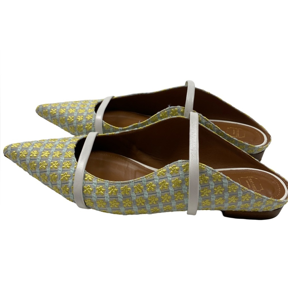 MALONE SOULIERS Flats Embroidered